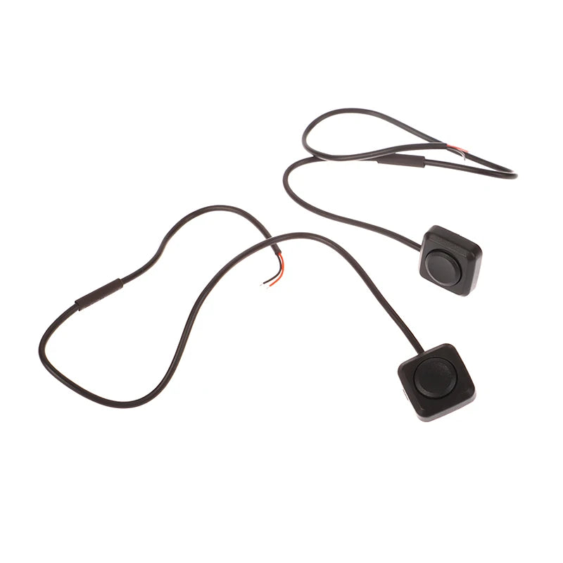 1Pc Momentary Push Button On Off Switch Black Plastic 12V 24V Car Alarm Button DIY Flashlight Surface Mount Mini Button Switch