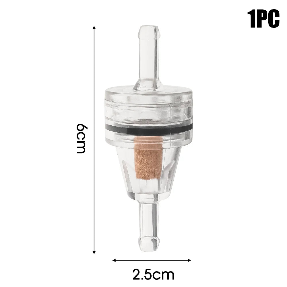 1/4pcs Motorcycle Fuel Filter Universal Gas Inline Fuel Filter Engine Inline Gasoline Filters Scooter Filter Tool for Kawasaki