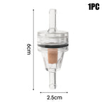 1/4pcs Motorcycle Fuel Filter Universal Gas Inline Fuel Filter Engine Inline Gasoline Filters Scooter Filter Tool for Kawasaki