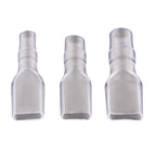 100pcs 6.3 spring single wire Double wire large hole PVC insulating sheath 250 spring female terminal PVC sheath