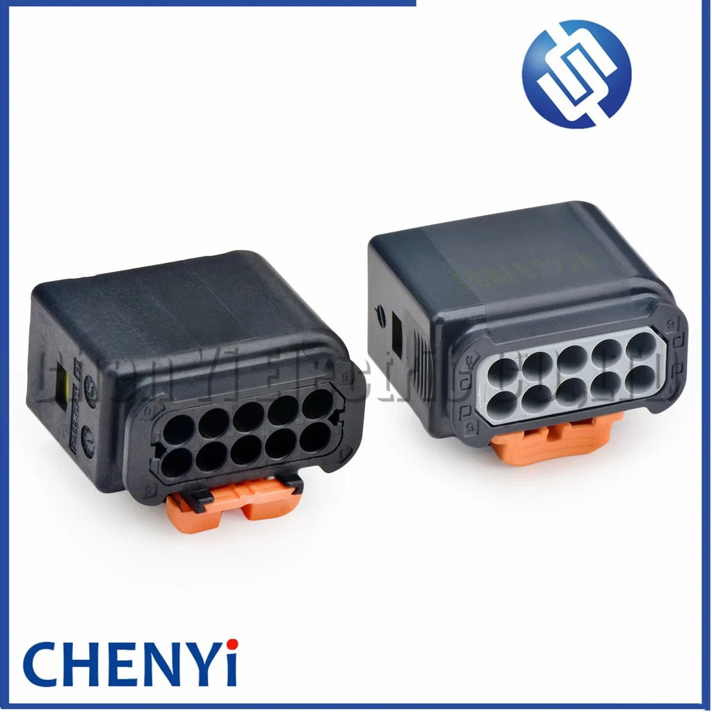 10 Pin Auto Waterproof Connector Car Headlight plug 1801600-1 1801606-1 1801600-2 Socket For Peugeot 301 Special 2008 Citroen