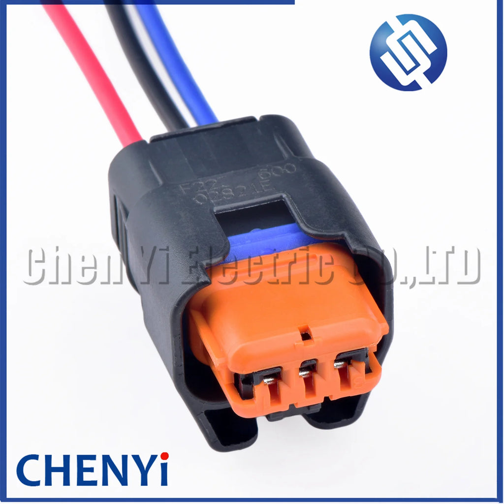 3 Pin Auto Waterproof Connector Car Wheel Speed Sensor Wire Harness Plug 13847082 F223600 02821E For Nissan Infiniti Q50L QX50