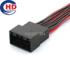 20 Pin Connector 1.0mm Series Male Female Connector Cable Plug Motorcycle Electrical Harnesses Wiring Harness 175967-2