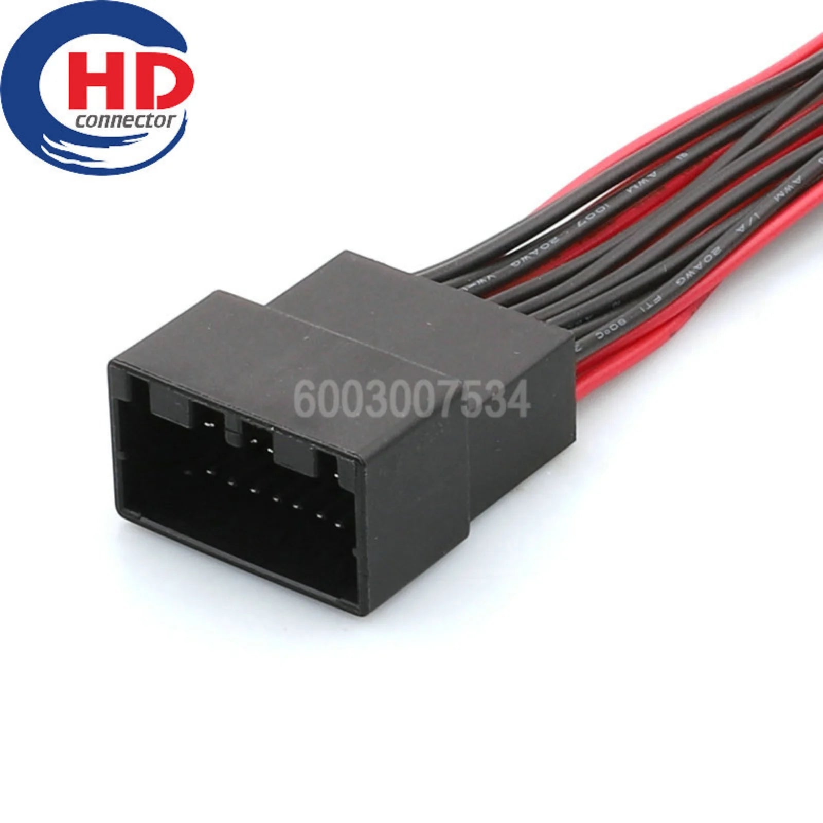 20 Pin Connector 1.0mm Series Male Female Connector Cable Plug Motorcycle Electrical Harnesses Wiring Harness 175967-2