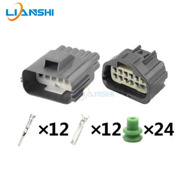 7283-5545-10/7282-5545-10 are suitable for the radar harness plug of the front bumper probe of the Land Rover Freelander 2