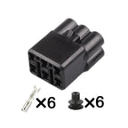 AMP 6Pin Connector Waterproof 2.2mm Male Female Connector Automotive Wiring Harness Cable Socket for Toyota 6189-6171 6180-6181