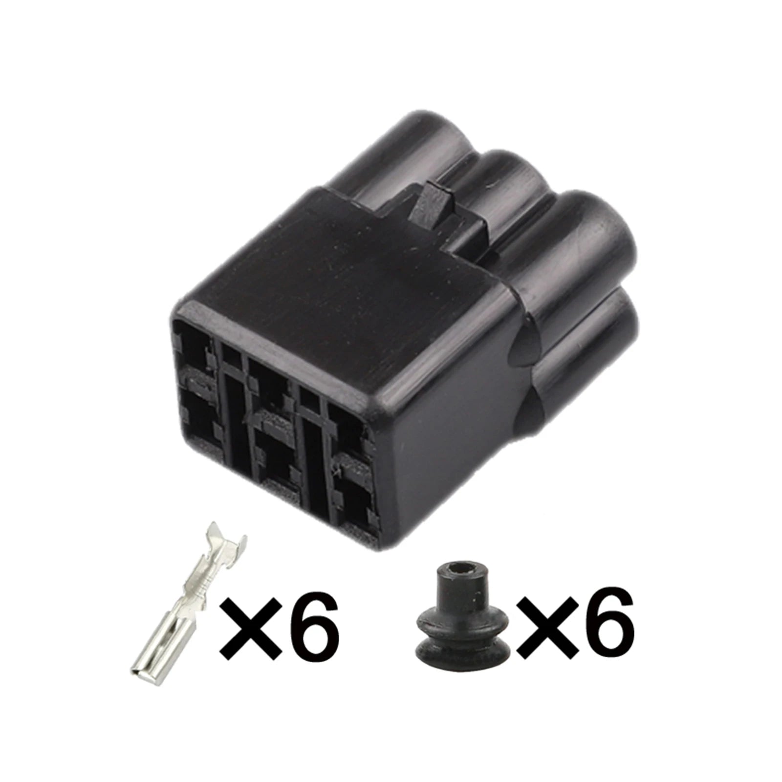 AMP 6Pin Connector Waterproof 2.2mm Male Female Connector Automotive Wiring Harness Cable Socket for Toyota 6189-6171 6180-6181