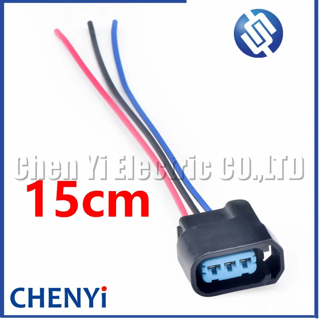 3 Pin waterproof high-voltage ignition coil automotive connector 6189-0728 For Honda CRV K-Series S2000 With 15cm 18AWG