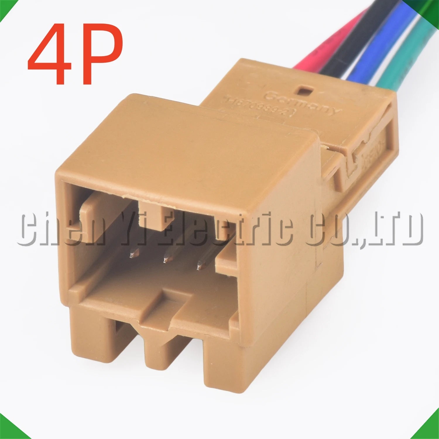 4 Pin Automotive Connectors Rearview mirror adjustment background light Wire harness Pl...