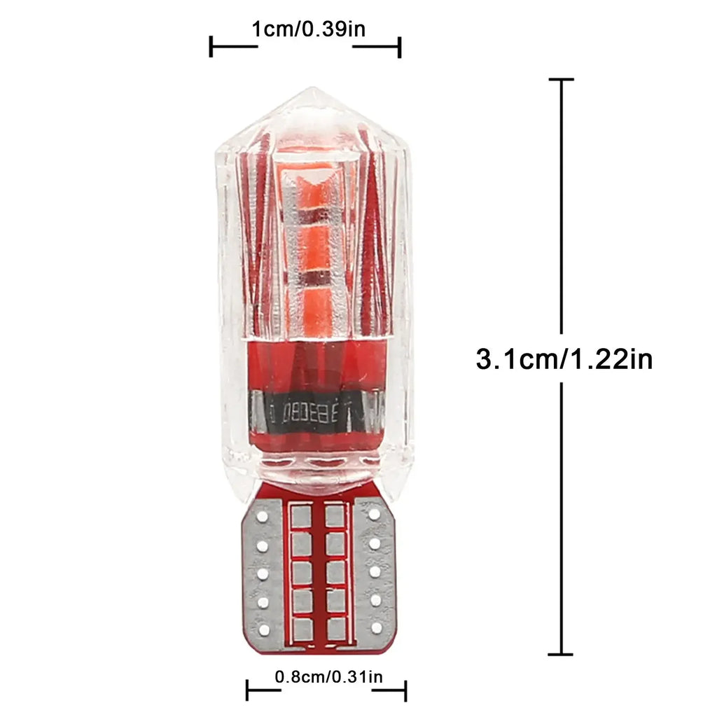 1pc Universal Car Replaceable T10 Running Lights Width Lamp Car License Plate Light Headlight Bulbs Car Light Accessories Amagi