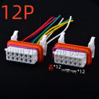 12-pin auto connector automotive connectors headlights harness 7l6971071a touareg vw