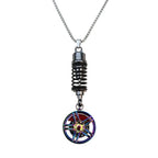 Creative Wheel Hub Brake Shock Absorber Car Pendant Up-market Customization Car Interior Ornaments Accessories Amagi