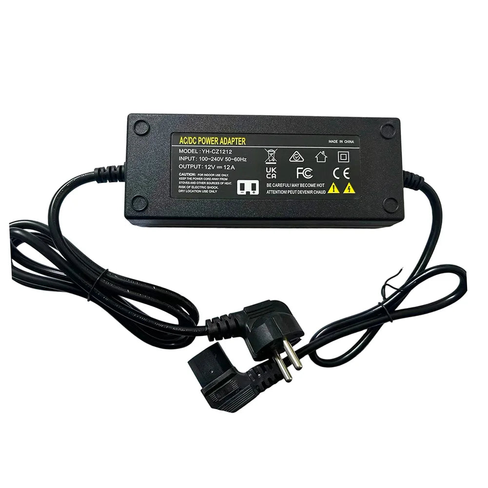 Diesel Air Heater Adapter AC 100-240V To DC 12V Power Converter Adapter For 3KW / 5KW / 8KW Diesel Air Heater Accessories