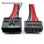 1 Set 10 Pin Auto Seat Heating Electrical Cable Connectors Male Female Wire Harness Plug For 7L0972762 8E0972710