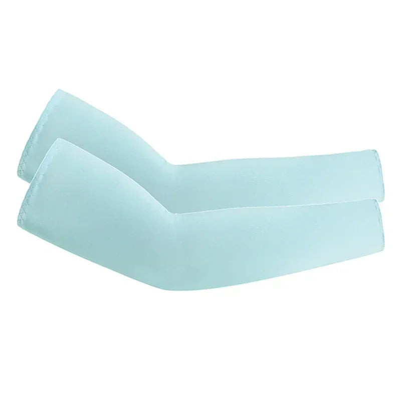 Camouflage Ice Silk Sleeve Cover Men Women Sun Protection Windproof Arm Sleeves Oversleeve for Outdoor Fishing camping Cycling
