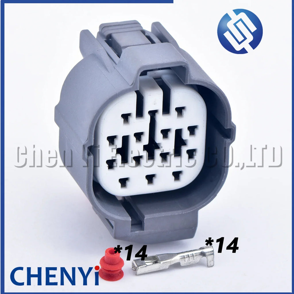 14 Pin female or Male automobile Waterproof Connector plug Socket for Honda 6181-0077 6189-0136 6188-4691