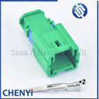 2 Pin Car Blower Motor Heater Fan Resistor Connector For Nissan Tiida Sylphy Teana Citroen C5 C3 C2 Peugeot Clio 3 Megane II
