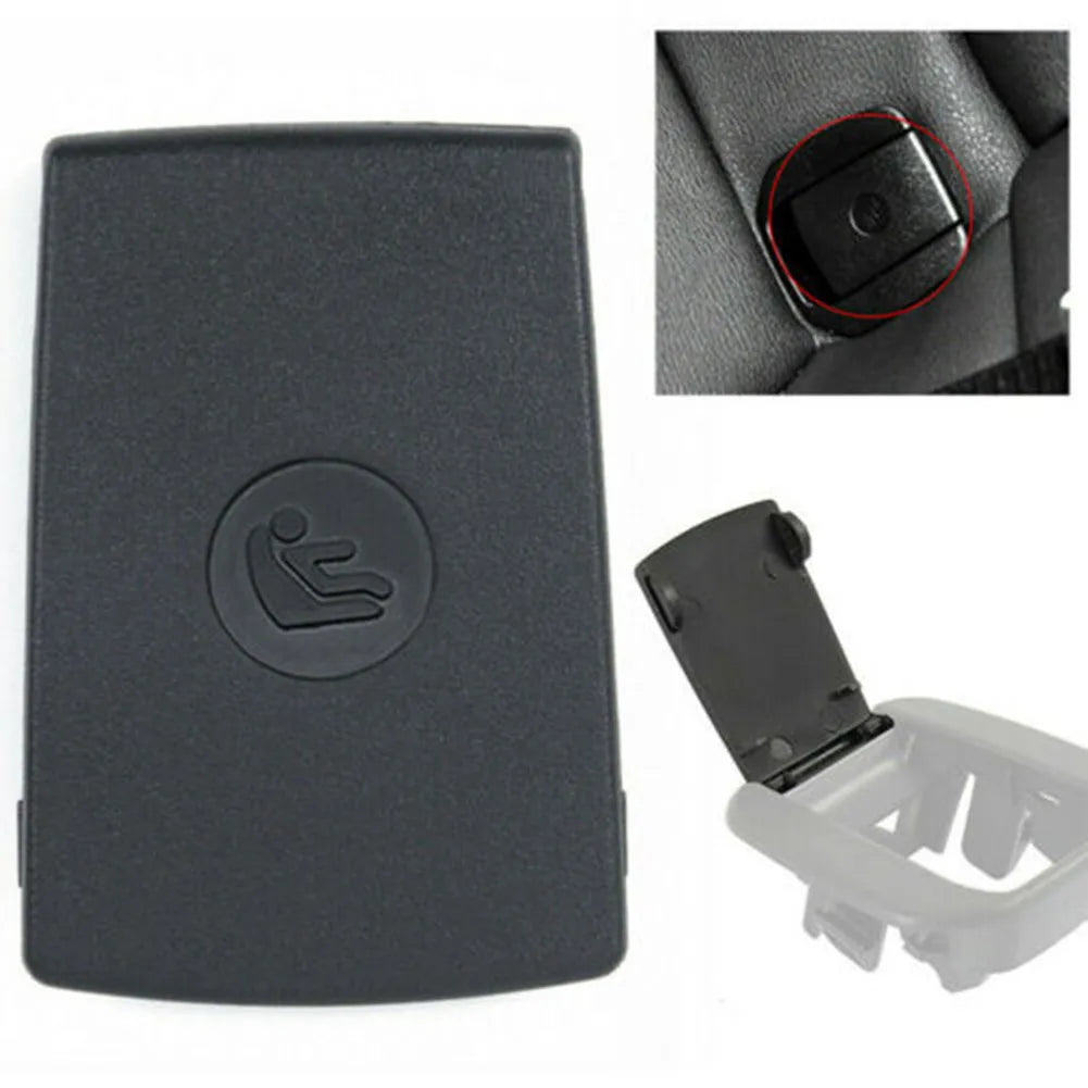 Rear Child Safety Seat ISOFix Cover Flap For BMW 1 3 Series X1 E90 E84 F30 Rear Seat Buckle Cover Car Fasteners And Clips