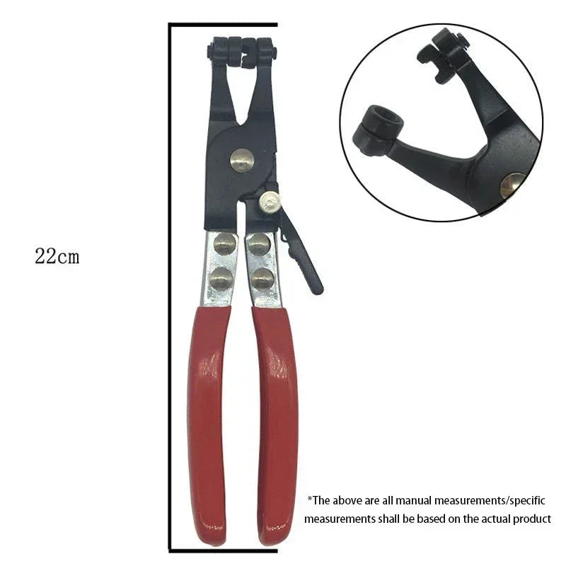 Car Flat and Angled Flat Band Hose Clamp Pliers Coolant ClipsWorks on All Flat Band Style Clamps of Removal Installation Amagi