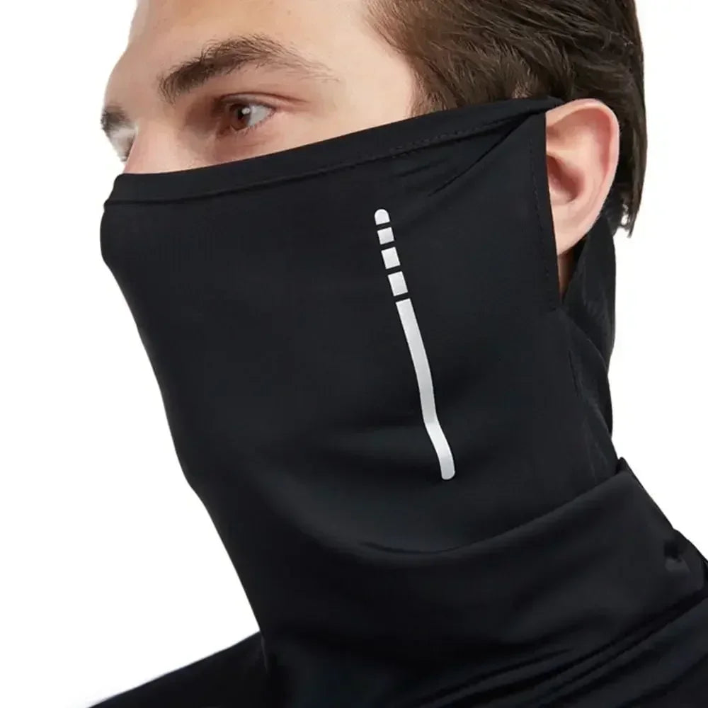 Ice Silk Breathable Bandana Face Cover Lightweight Cool Scarf Multi-functional Ultra-thin Sports Face Mask Outdoor Amagi