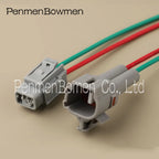 1 Set 2 Pin Fog Lamp Turn Tail Light Plug Wire Harness ABS Electrical Cable Connectors 6189-0176 6188-0098 For Toyota Nissan Hon