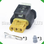 3 Pin Auto Connector reversing radar camshaft sensor Plug 805-121-522 805-121-523 805-1...
