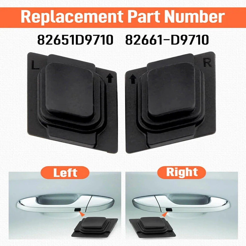 1/2PCS Front Door Handle Button Switch 82651-D9710 82661-D9710 For Kia Sportage 2017-21 Car Exterior Handle Button
