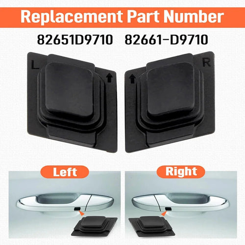 1/2PCS Front Door Handle Button Switch 82651-D9710 82661-D9710 For Kia Sportage 2017-21 Car Exterior Handle Button