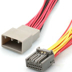 16 Pin Unsealed Male Female Connector Cable Plug Motorcycle Electrical Harnesses Wiring Harness MX34016PF1 MX34016SF1