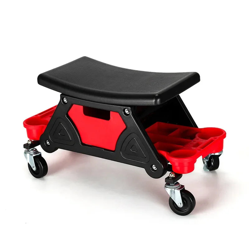 Car Multi-Function Chair Mechanic For Wax Polishing Projects Car Creeper Stool Chair Mobile Creeper Seat Car Wash Supplies Amagi