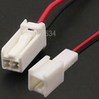 2 Pin 1.5mm Male Female Unsealed Car Reading Light Tailgate Plug Wiring Harness Electrical Cable Connectors For Honda 7187-8845
