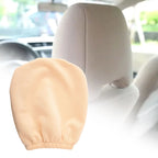 Universal Car Seat Headrest Cover Premium Cloth Car Truck SUV Auto Fit Anti-Dirty Elastic Protective Headrest Cover