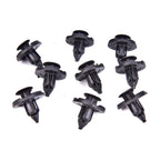 100Pcs Plastic Car Trim Clips Rivet Door Panel Retainer Fastener Mud Flaps Push Plastic Fastener Clips