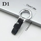 Car Key Chain Pendant Men And Women Personality Creative High-end Simple Waist Hanging Car Chain Ring Pendant Anti-scratch Wear