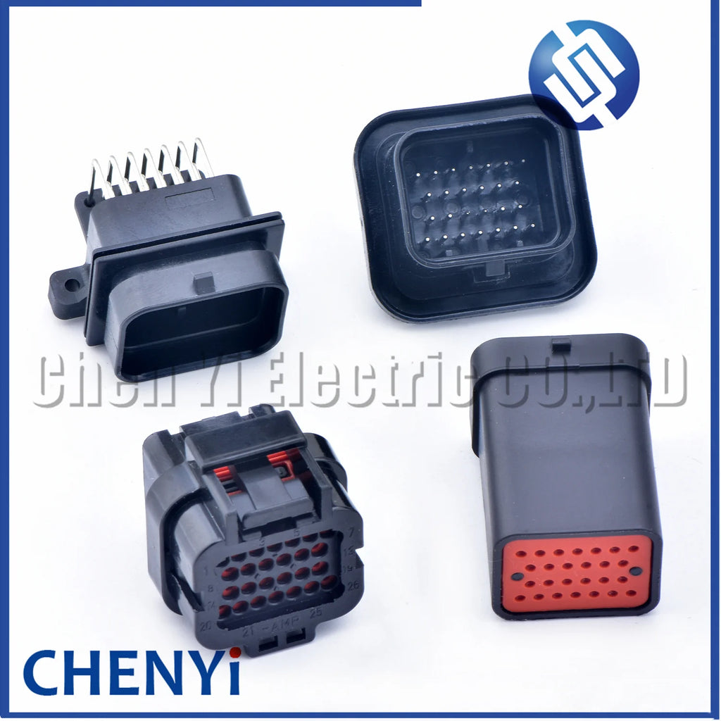 26/34/60 Pin ECU PCB Mount Header Plug Connector 6437288-1 6437288-3 4-1437290-0 3-1437290-7 5-6447223-0 6437288-6 2-6447232-3
