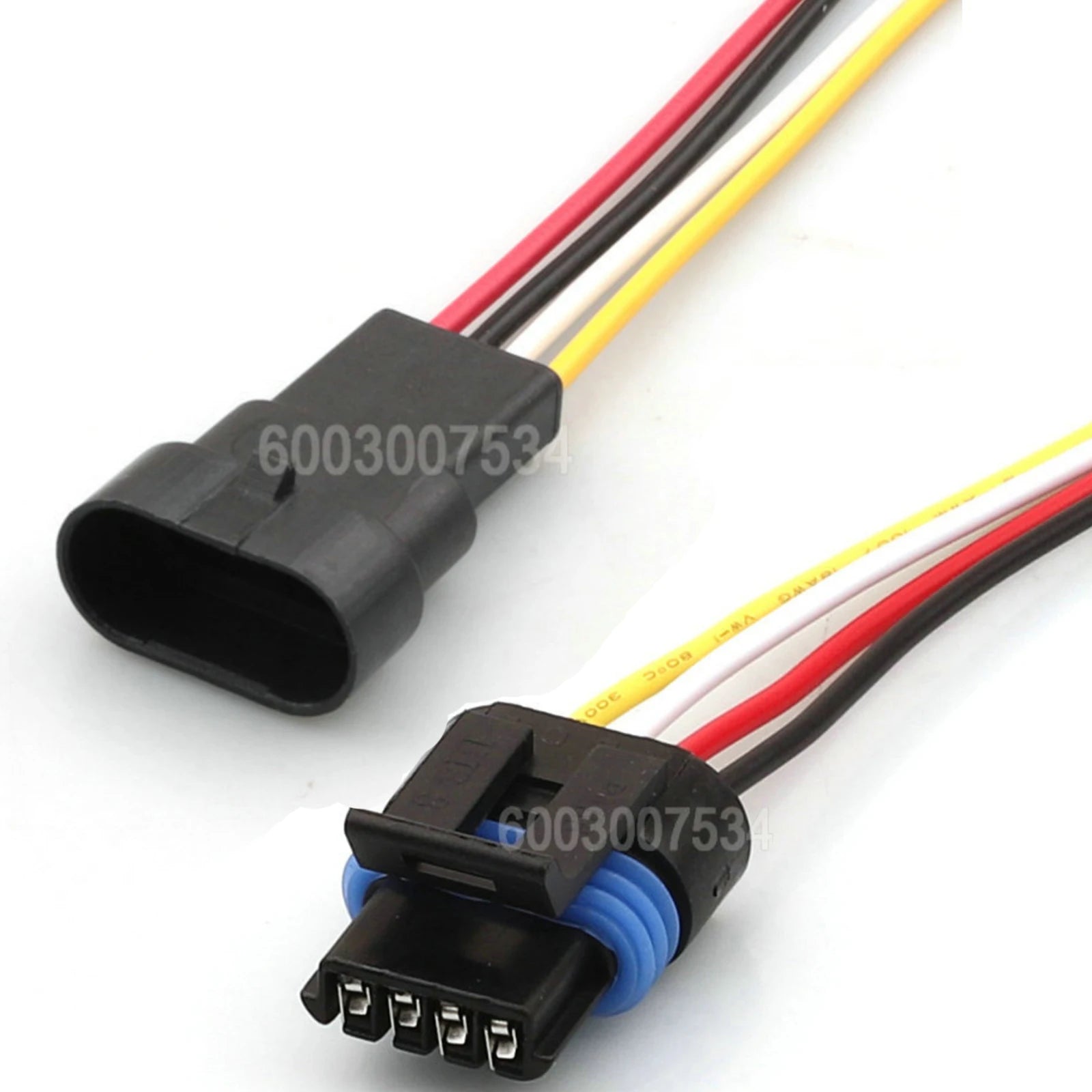 4 Pin Connector Waterproof 1.5mm Series Male Female Connectors Motorcycle Electrical Harnesses Wiring Harness