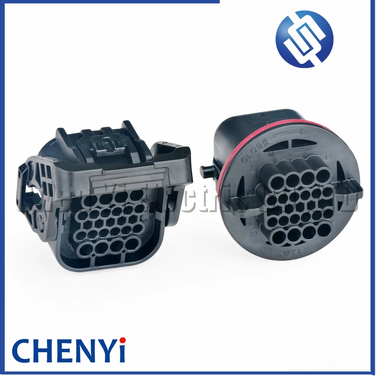 20 Pin Automotive waterproof connector Car headlight wire harness plug MG657201-5 MG657201 For Hyundai Kia EV6
