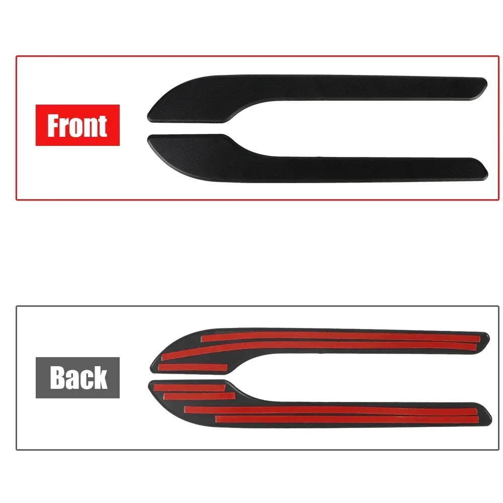 Anti-scratch 4Pcs/Set ABS Protector Sticker For Tesla Model 3 Y 2021 Decorative Stickers Car Door Handle Wrap Cover Amagi