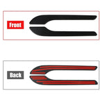 Suitable for Tesla New Model3/ModelY Door Handle Sticking Scratch-resistant Carbon Fiber Y Modified Decorative Accessories Amagi