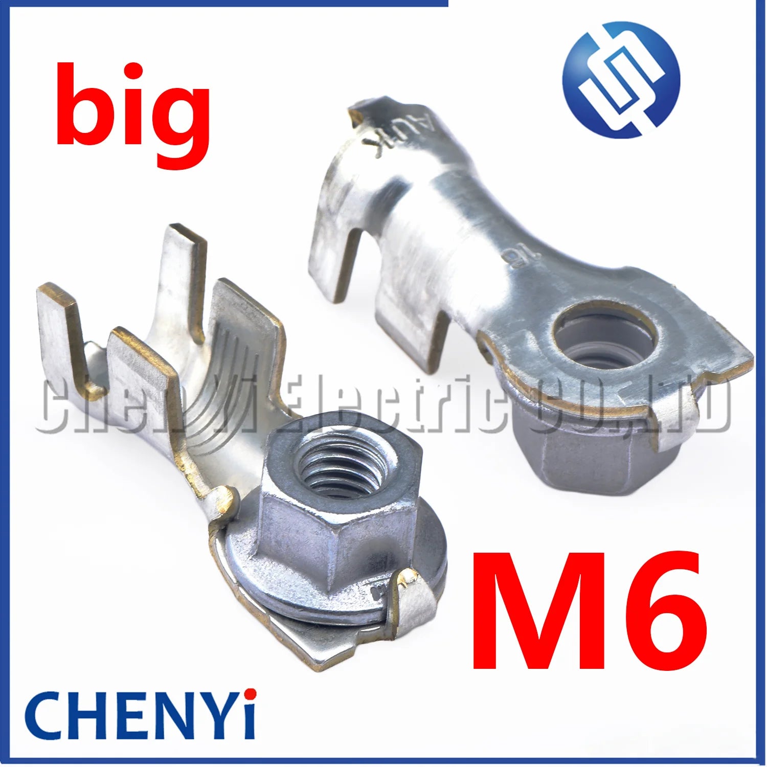 5 Pcs Automotive brass tin plating M6 Screw nut terminal Crimp ring terminal pins 242802-0000 02428020000