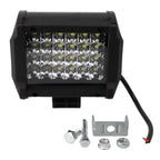 1Pcs LED Light With Accessories 4inch 72W LED Work Light Bar Sport Combo Lamp White For Offroad Driving Truck Tractor Boat Truck