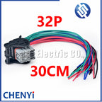 32 Pin Automotive waterproof connector Car engine Computer board ECU harness plug For Peugeot Citroen Nissan Infiniti renault