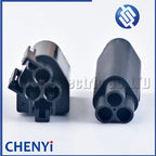 1 Set 3 Pin male female Automotive Waterproof Connector Cable wire plug Socket 7-1437710-9 3-1437712-1 For Ford