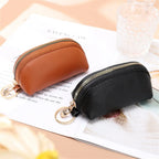Car Leather Key Holder Minimalist Keychain Case Wallet Key Storage Case Protector Large-capacity Multifunctional Key Pouch Amagi