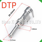 20 Pcs 2.3mm Male or Female wire Crimp Pins For 1060-12-0122 1062-12-0122 Sheath Automo...