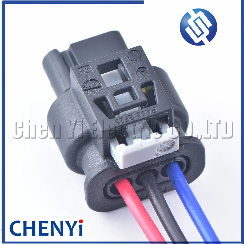 3 Pin auto waterproof automotive cable connector reversing radar camshaft sensor plug Pigtail 805-121-521 7615490-03 A0225452426