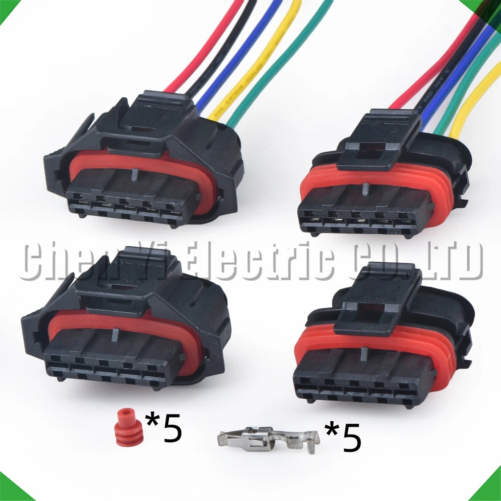 5-Pin Auto Connector Connector Automotive Connectors Common fuel injector sensor