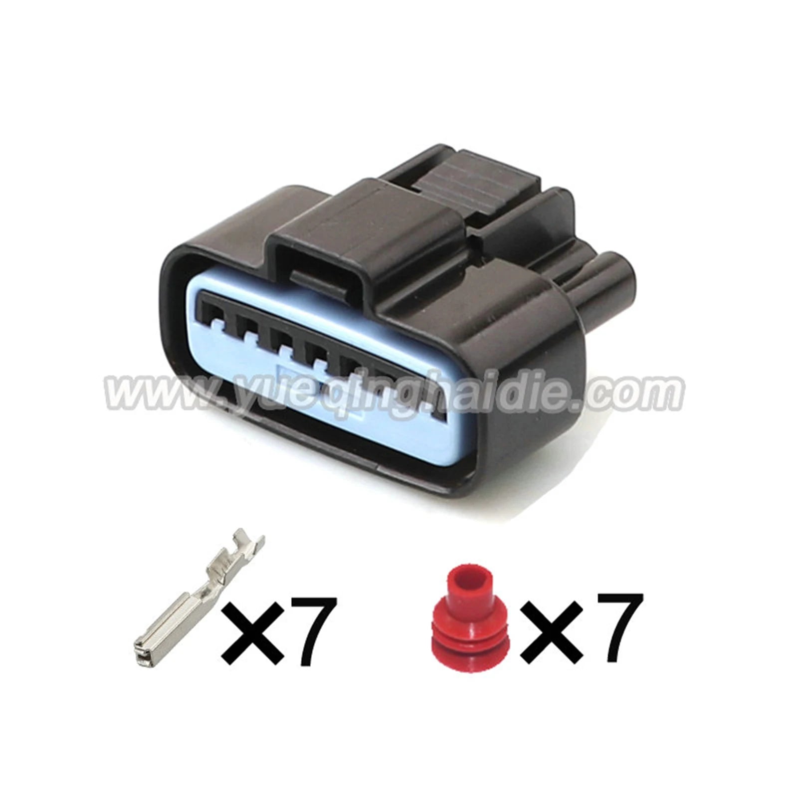7 Pin Connector Waterproof 1mm Female Connector Automotive Wiring Harness Cable Socket PB536-07027 PB546-07840 08061010