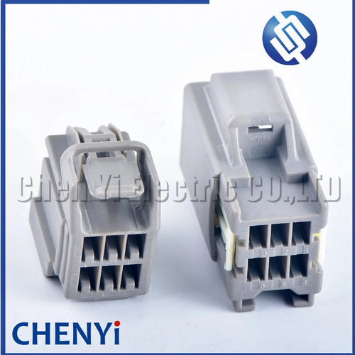 1 Set 6 Pin male female Auto Rear Camera Wire Sockets Car Connector Seat plug 7282-6454-40 7283-6454-40 For Ford Focus Mondeo