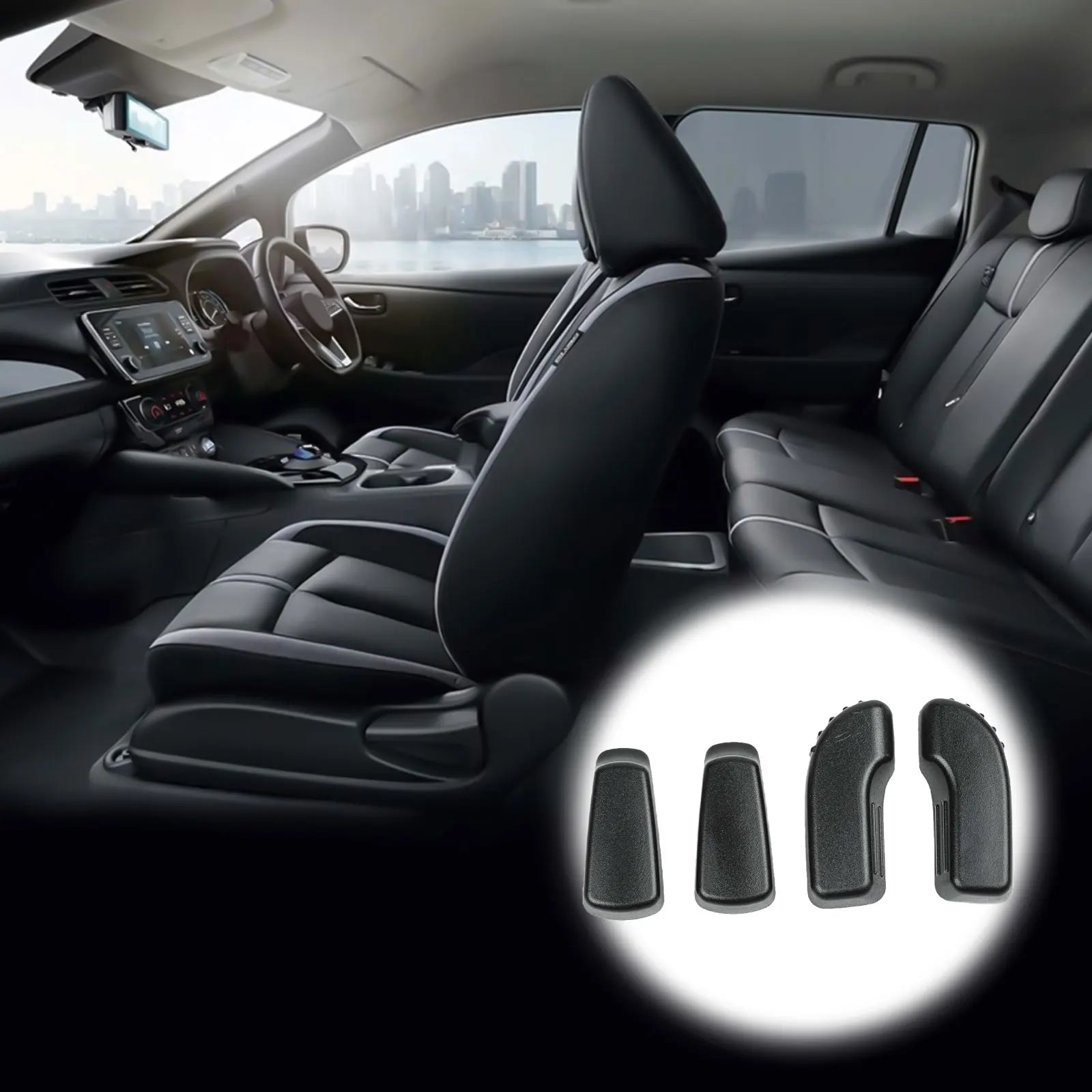 4X Electric Front Seat  Adjustment Switch Handle  For NISSAN Power Seat  Adjustment Button  Switch Angle Adjustment  Switch